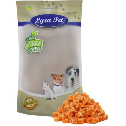 Lyra Pet GmbH 1 kg Lyra Pet® Hühnerfleischwürfel mit Fisch