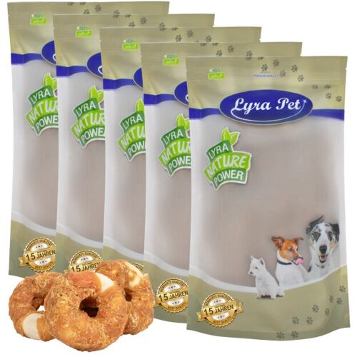 Lyra Pet GmbH 5 kg Lyra Pet® Kauringe mit Hühnerbruststreifen