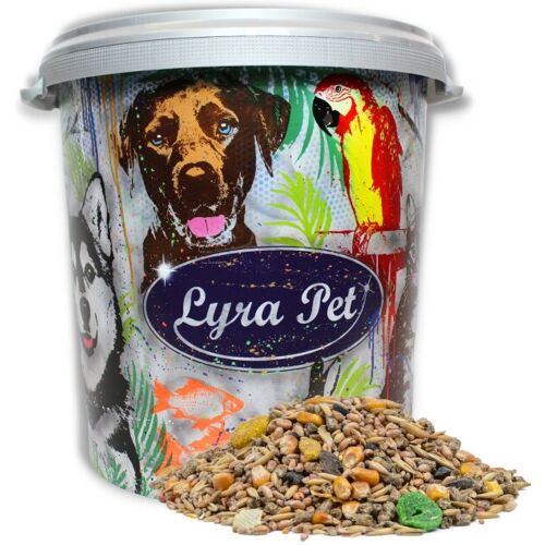 Lyra Pet GmbH 10 kg Lyra Pet® Nagerfutter Hamster Mäuse Ratten in 30 L Tonne