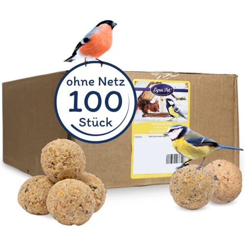 Lyra Pet GmbH 100 Stk. Lyra Pet® Meisenknödel ohne Netz à 90 g = 9 kg