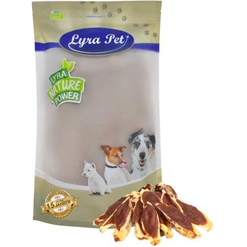 Lyra Pet GmbH 1 kg Lyra Pet® Kaninchenohren gefüllt mit Entenfleisch