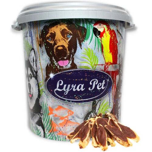 Lyra Pet GmbH 5 kg Lyra Pet® Kaninchenohren gefüllt mit Entenfleisch in 30 L Tonne
