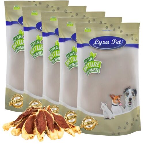 Lyra Pet GmbH 5 kg Lyra Pet® Kaninchenohren gefüllt mit Hühnerfleisch