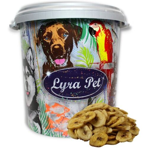 Lyra Pet GmbH 5 kg Lyra Pet® Bananen getrocknet in 30 L Tonne