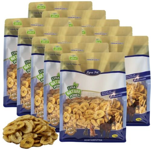 Lyra Pet GmbH 10 kg Lyra Pet® Bananen getrocknet