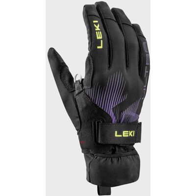Leki Ultratrail Storm TR Handschuhe schwarz gelb lila - 10 unisex Leki Ultratrail Storm TR Handschuhe schwarz gelb lila - 10 unisex