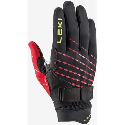 Leki Ultra Trail Breezer Shark Handschuhe schwarz/rot - 110 unisex Leki Ultra Trail Breezer Shark Handschuhe schwarz/rot - 110 unisex