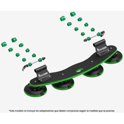 TreeFrog Model Pro 2 Plus portabicicletas schwarz/grün TreeFrog Model Pro 2 Plus portabicicletas schwarz/grün