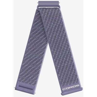 Coros APEX 4 Nylonarmband 24 mm lavendelfarben Coros APEX 4 Nylonarmband 24 mm lavendelfarben