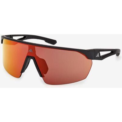 adidas Sport SP0103 Brille schwarz mit orange verspiegelten Gläsern unisex adidas Sport SP0103 Brille schwarz mit orange verspiegelten Gläsern unisex