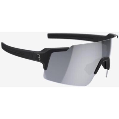 BBB FullView HC Brille schwarz mit verspiegelten grauen Gläsern unisex BBB FullView HC Brille schwarz mit verspiegelten grauen Gläsern unisex