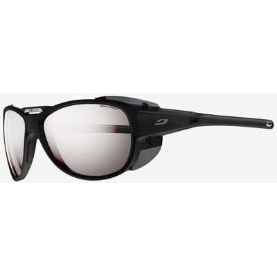 Brille Julbo Explorer 2.0 schwarz/grau mit verspiegelten Spectron 4 Gläsern braun male Brille Julbo Explorer 2.0 schwarz/grau mit verspiegelten Spectron 4 Gläsern braun male