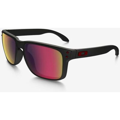 Oakley Holbrook Brille mattschwarz mit +Red Iridium Gläsern male Oakley Holbrook Brille mattschwarz mit +Red Iridium Gläsern male
