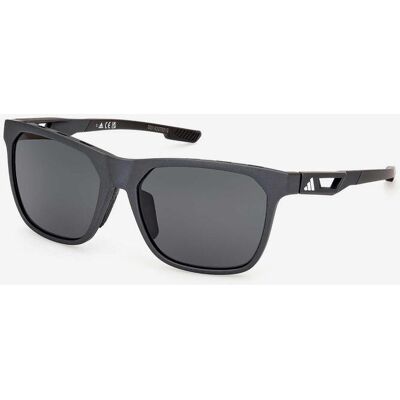 adidas Sport SP0091 Brille mattschwarz mit getönten polarisierten Gläsern unisex adidas Sport SP0091 Brille mattschwarz mit getönten polarisierten Gläsern unisex