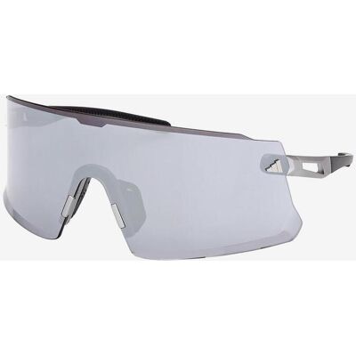 adidas Sport SP0100 Brille mit grauen verspiegelten Gläsern male adidas Sport SP0100 Brille mit grauen verspiegelten Gläsern male