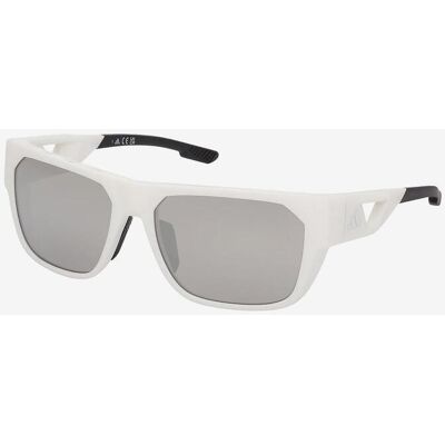 adidas Sport SP0102 Brille weiß mit verspiegelten Gläsern male adidas Sport SP0102 Brille weiß mit verspiegelten Gläsern male