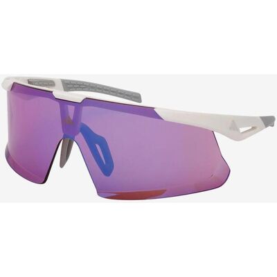 adidas Sport SP0106 Brille weiß mit lilanen verspiegelten Gläsern unisex adidas Sport SP0106 Brille weiß mit lilanen verspiegelten Gläsern unisex