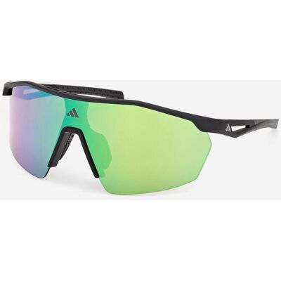 adidas SP0115 Anemos Light S Brille schwarz grün verspiegelt male adidas SP0115 Anemos Light S Brille schwarz grün verspiegelt male