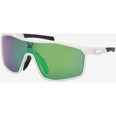 adidas Sport SP0117 Brille weiß grün verspiegelte Gläser male adidas Sport SP0117 Brille weiß grün verspiegelte Gläser male
