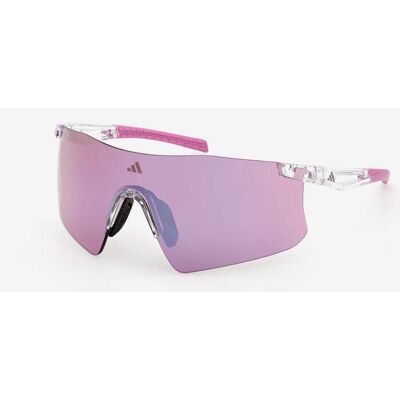 adidas Sport SP0122 Brille rosa mit violett verspiegelten Gläsern male adidas Sport SP0122 Brille rosa mit violett verspiegelten Gläsern male