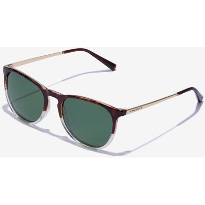 Hawkers Ollie Brille gold/braun mit grünen polarisierten Gläsern unisex Hawkers Ollie Brille gold/braun mit grünen polarisierten Gläsern unisex