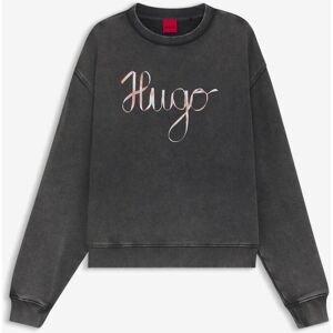 HUGO Deroxina Sweatshirt damen schwarz eclipse - M female HUGO Deroxina Sweatshirt damen schwarz eclipse - M female
