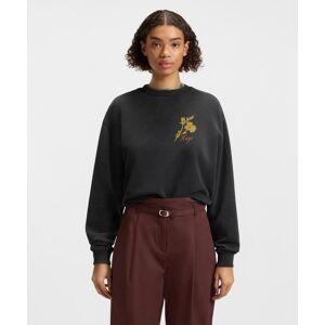 HUGO Deroxina Damen Sweatshirt schwarz - L female HUGO Deroxina Damen Sweatshirt schwarz - L female