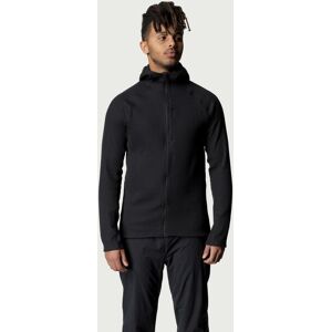 Houdini Pace Flow Kapuzen-Fleecejacke tiefschwarz - S male Houdini Pace Flow Kapuzen-Fleecejacke tiefschwarz - S male