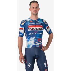 Castelli Soudal Quick-Step 2025 Aero Race Kurzarmtrikot blau - XL male Castelli Soudal Quick-Step 2025 Aero Race Kurzarmtrikot blau - XL male