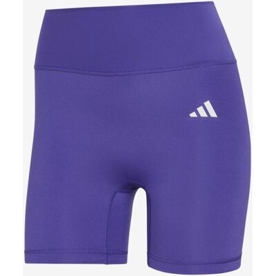 adidas Optimé Essentials Workout Damen Leggings kurz blau/violett - XL female adidas Optimé Essentials Workout Damen Leggings kurz blau/violett - XL female