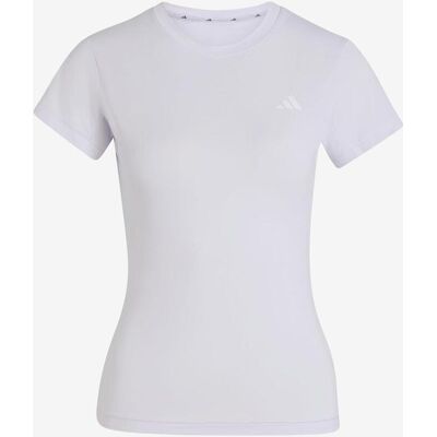 adidas Strength Essentials Workout Contour kurzärmeliges T-Shirt weiß Damen - L female adidas Strength Essentials Workout Contour kurzärmeliges T-Shirt weiß Damen - L female