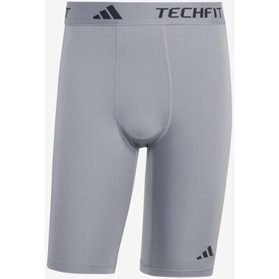 adidas TechFit Compression kurze Leggings Training hellgrau - L male adidas TechFit Compression kurze Leggings Training hellgrau - L male