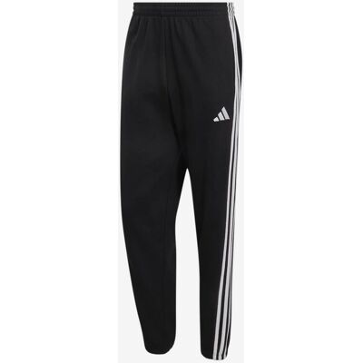 adidas Essentials 3-Stripes Fleece tapered cuffed lange Hose schwarz weiß - XXL male adidas Essentials 3-Stripes Fleece tapered cuffed lange Hose schwarz weiß - XXL male
