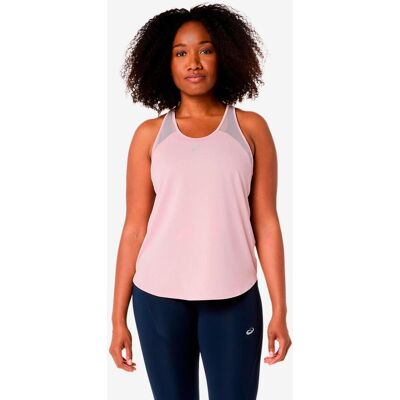ASICS Road Tanktop Damen T-Shirt weiß rosé - S female ASICS Road Tanktop Damen T-Shirt weiß rosé - S female