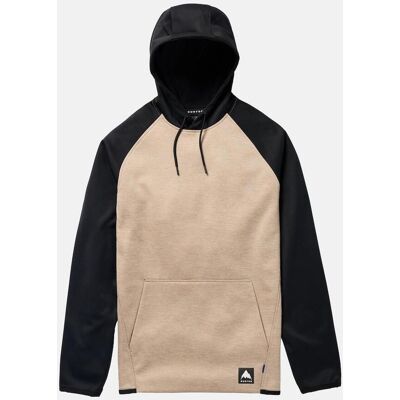 Burton Crown Weatherproof Hoodie beige schwarz - M male Burton Crown Weatherproof Hoodie beige schwarz - M male