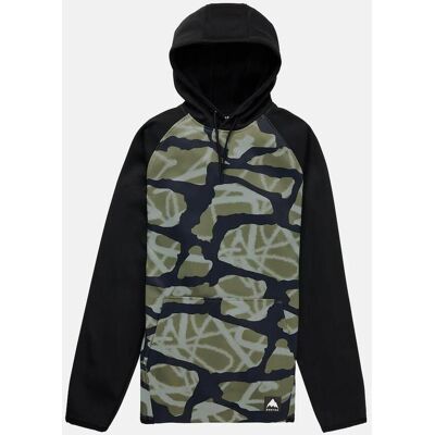 Burton Crown Weatherproof Hoodie khakigrün schwarz - M male Burton Crown Weatherproof Hoodie khakigrün schwarz - M male