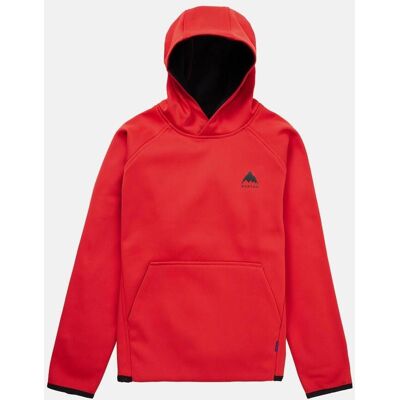 Burton Crown Weatherproof Pullover Kinder Hoodie tiefrot - L unisex Burton Crown Weatherproof Pullover Kinder Hoodie tiefrot - L unisex