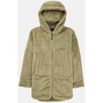 Burton Minxy Hi-Loft Full-Zip Damen Fleecejacke mit Kapuze blassgrün - M female Burton Minxy Hi-Loft Full-Zip Damen Fleecejacke mit Kapuze blassgrün - M female