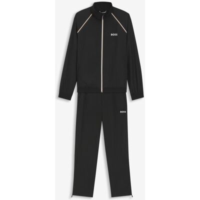 BOSS Active Water-Repellent Match Trainingsanzug schwarz - XL male BOSS Active Water-Repellent Match Trainingsanzug schwarz - XL male