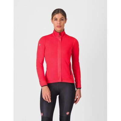 Castelli Alpha 150 Rosso Corsa Damen Windjacke hibiskusrot - L female Castelli Alpha 150 Rosso Corsa Damen Windjacke hibiskusrot - L female