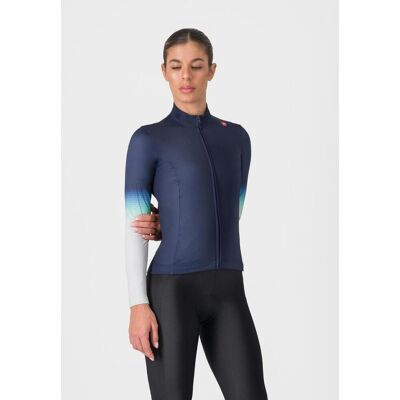 Castelli Corso Thermal Damen Langarmtrikot intensiv blau - M female Castelli Corso Thermal Damen Langarmtrikot intensiv blau - M female