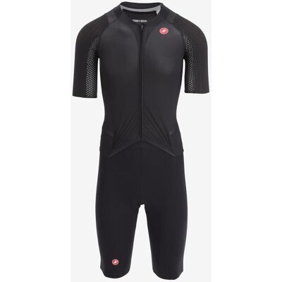 Castelli Sanremo 3 Schwarz / Grau / Rosso Corsa - Triathlonanzug Castelli Sanremo 3 Schwarz / Grau / Rosso Corsa - Triathlonanzug