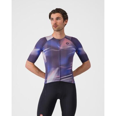 Castelli Aero Race 8S Rosso Corsa Kurzarmtrikot violett rosa - XL male Castelli Aero Race 8S Rosso Corsa Kurzarmtrikot violett rosa - XL male
