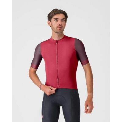 Castelli Prologo Lite 2 Kurzarmtrikot granatrot - M male Castelli Prologo Lite 2 Kurzarmtrikot granatrot - M male