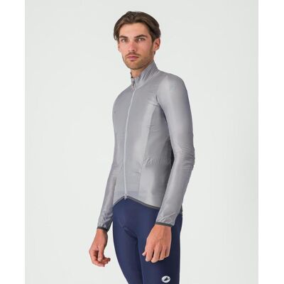 Castelli Aria Shell 2 Windjacke grau silber - M male Castelli Aria Shell 2 Windjacke grau silber - M male