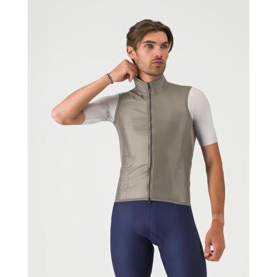 Castelli Aria 2 Windweste grau beige - L male Castelli Aria 2 Windweste grau beige - L male