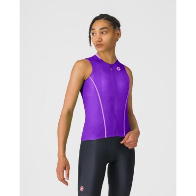 Castelli Anima Flow Damen Trikot ärmellos violett - XS female Castelli Anima Flow Damen Trikot ärmellos violett - XS female