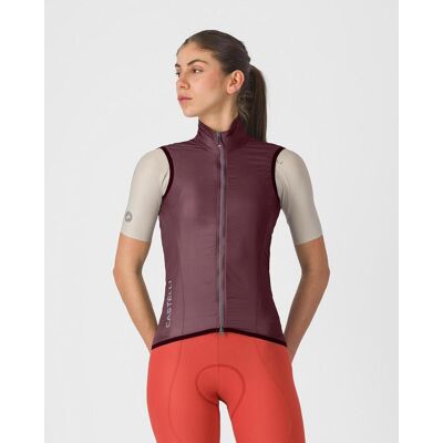 Castelli Aria 2 Damen Windweste bordeaux - L female Castelli Aria 2 Damen Windweste bordeaux - L female