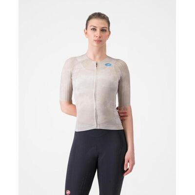 Castelli Aero Race 8S Kurzarmtrikot Damen beige - XS female Castelli Aero Race 8S Kurzarmtrikot Damen beige - XS female