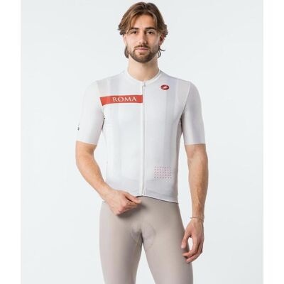 Castelli Giro d'Italia 2026 Kurzarmtrikot weiß rot ocker - XXL male Castelli Giro d'Italia 2026 Kurzarmtrikot weiß rot ocker - XXL male